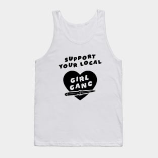 Girl Gang Black Tank Top